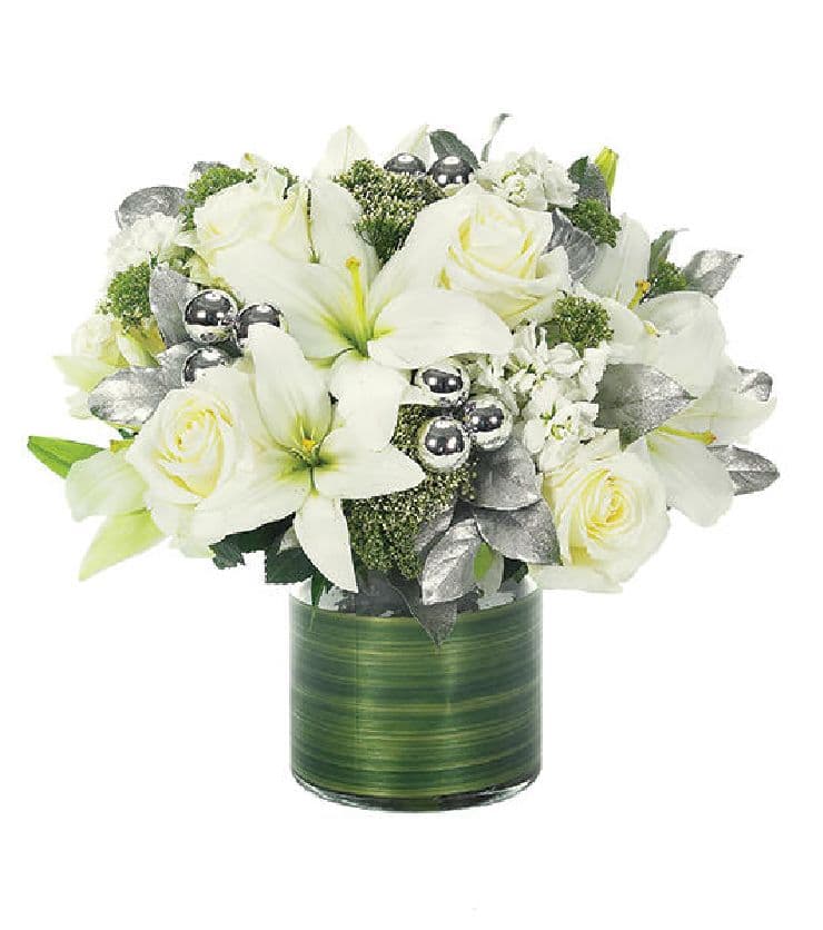 Holiday Lily & Roses