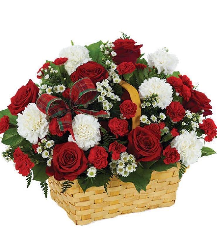 BASKET FULL OF HOLIDAY CHEER