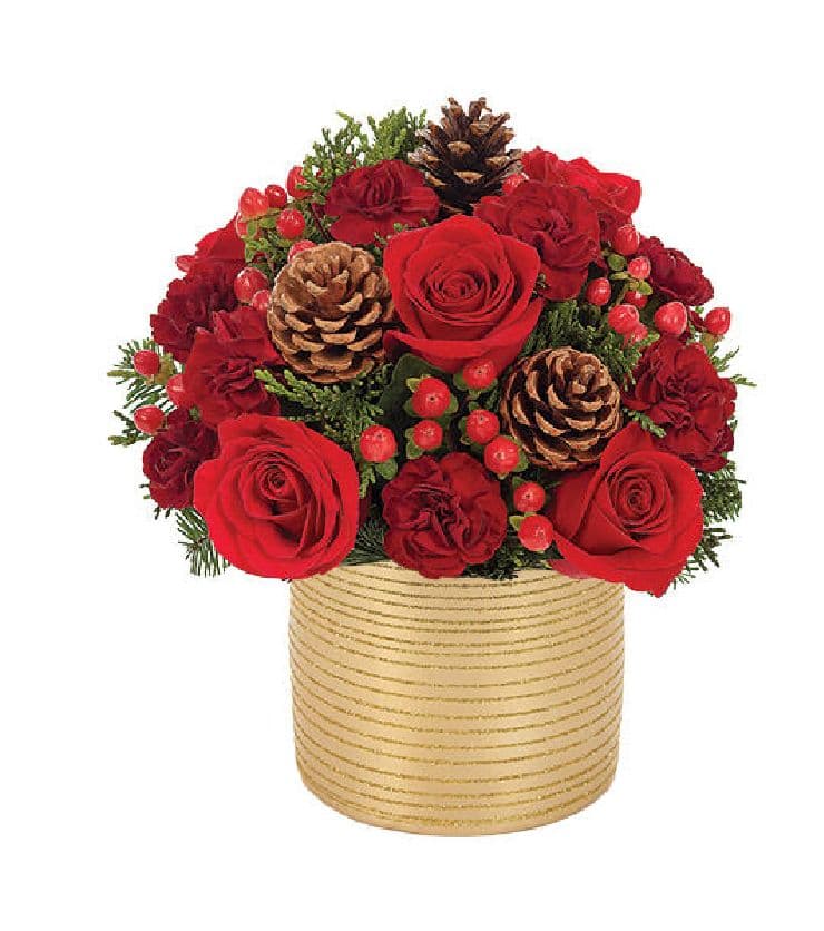 Crimson Christmas Bouquet
