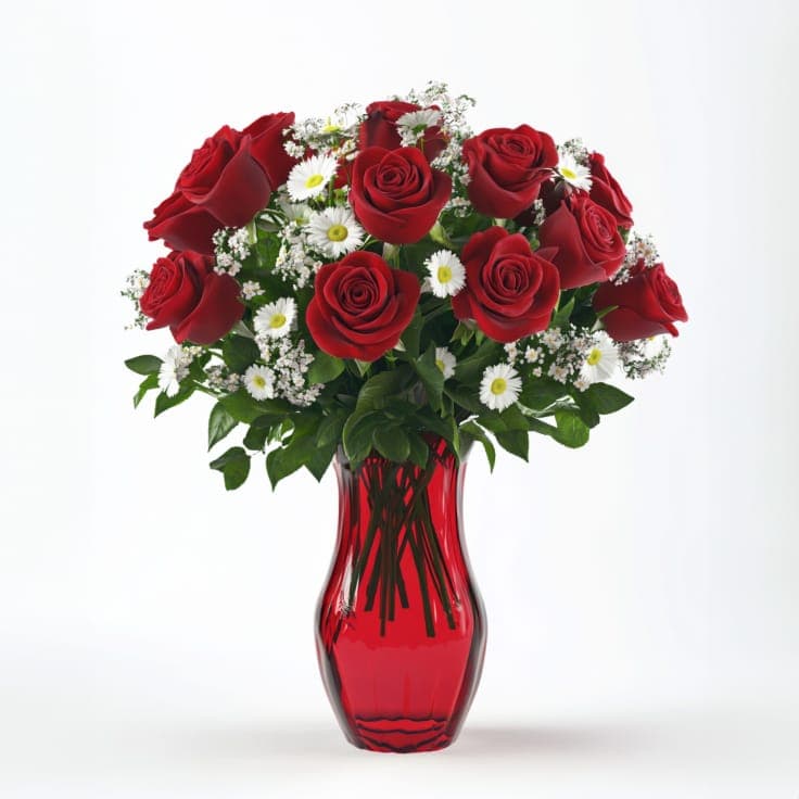 Velvety Red Roses