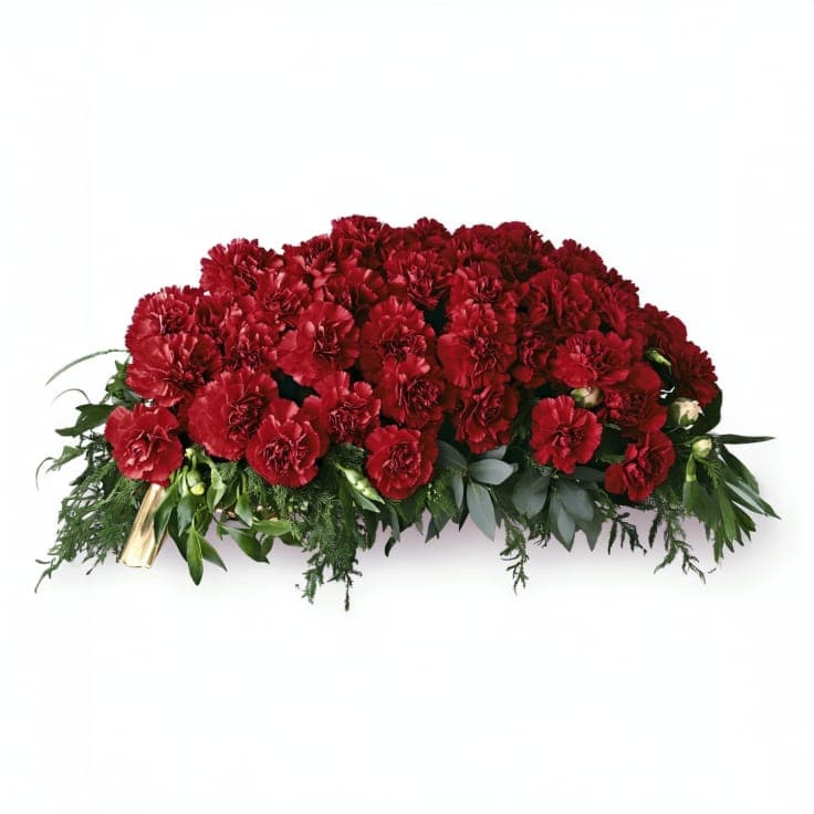 Funeral Cover Casket - Medium