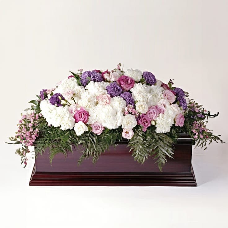 Funeral Cover Casket  - Small