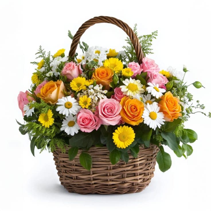 Heavenly Handled Basket