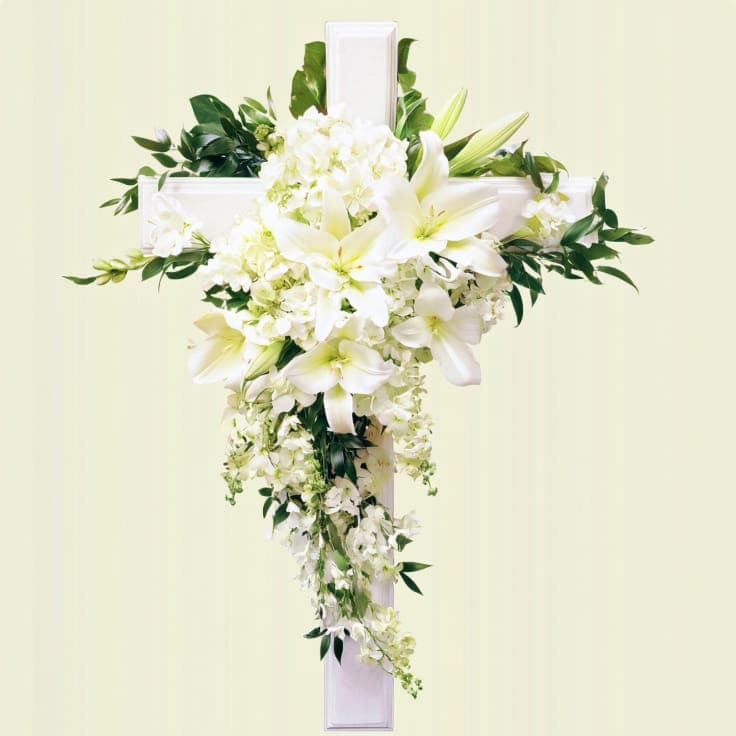 White Cross Spray