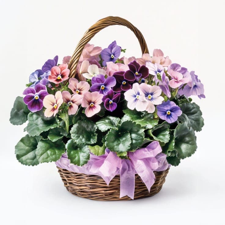 Potted Perfection Violets