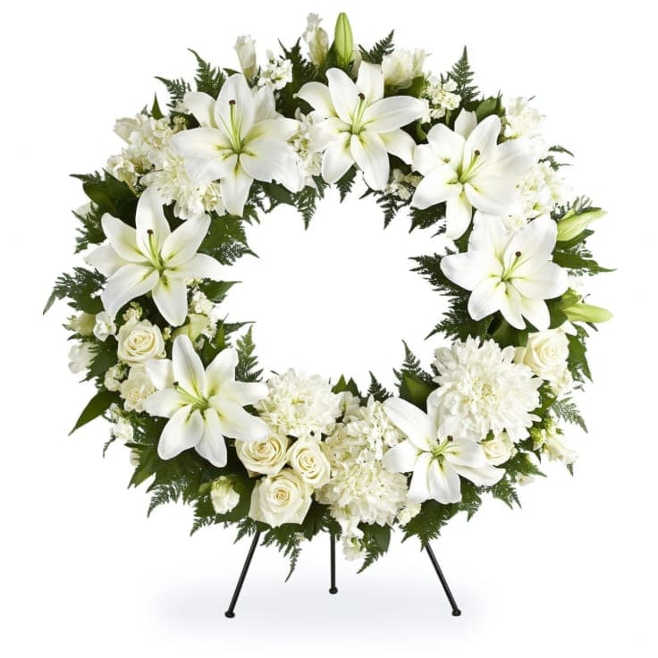 True Friendship  Sympathy Wreath