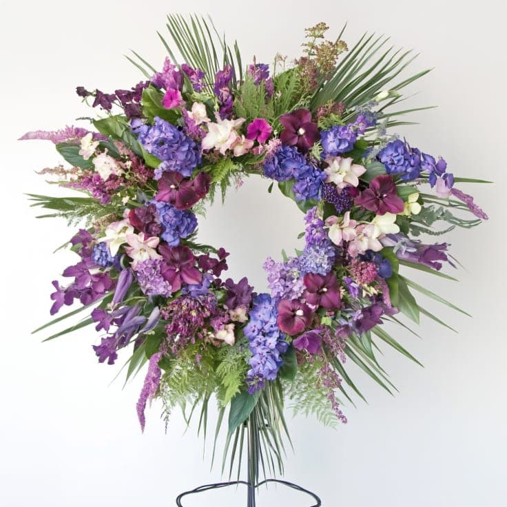 In Memory Standing Funeral Spray