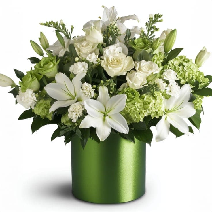 Shimmering White