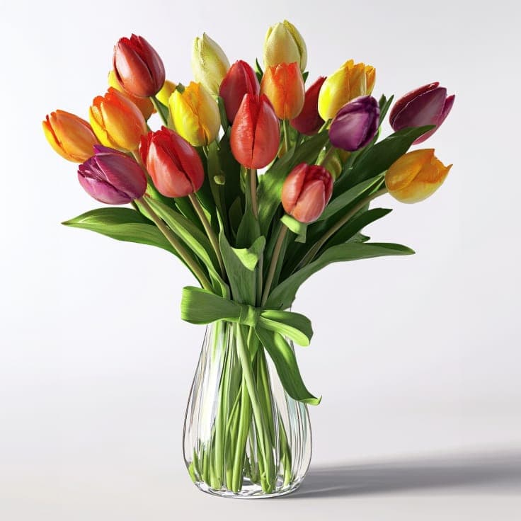 Perfectly Picked Tulips