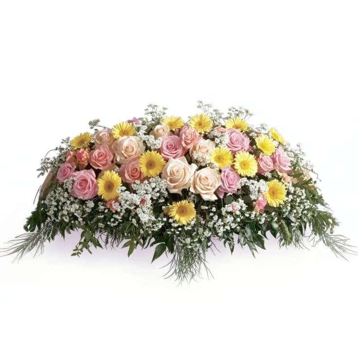 Perfectly Pleasing Casket Spray