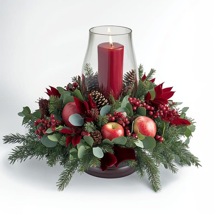 Nostalgic Candlelight Centerpiece