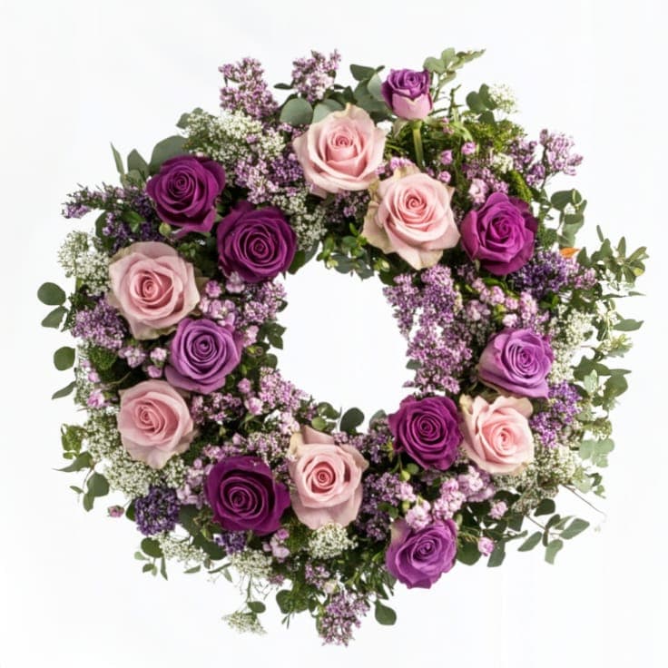 Graceful Standing Wreath