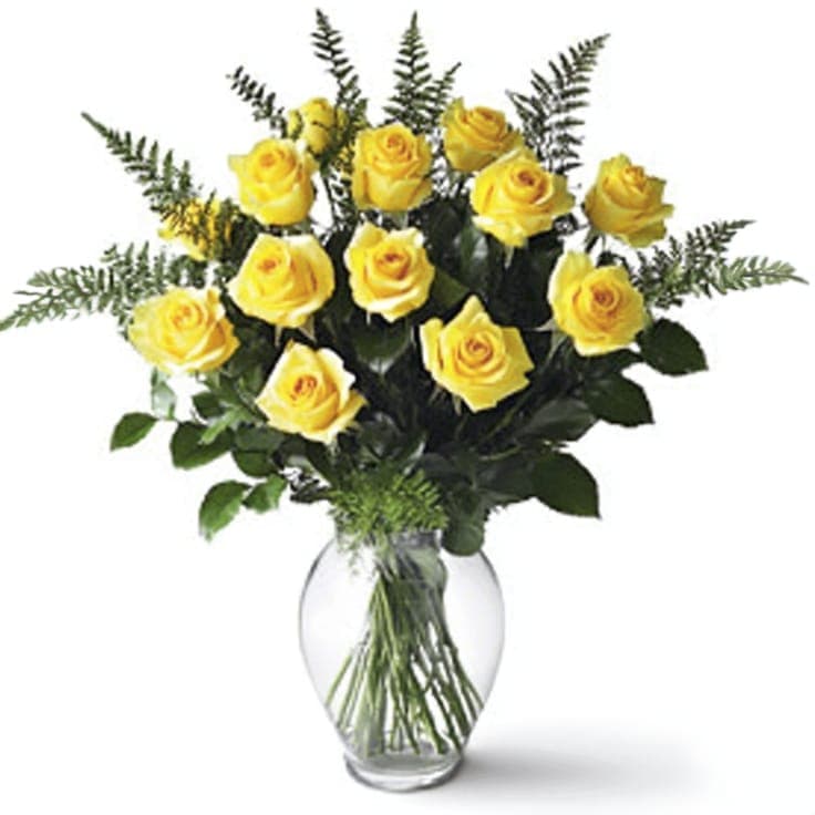 Luxurious Yellow Roses