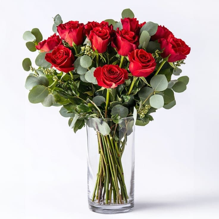 One Dozen Red Roses