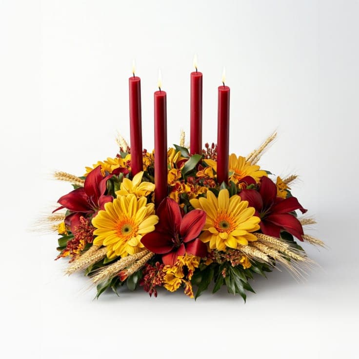 Sunkissed Autumn Centerpiece