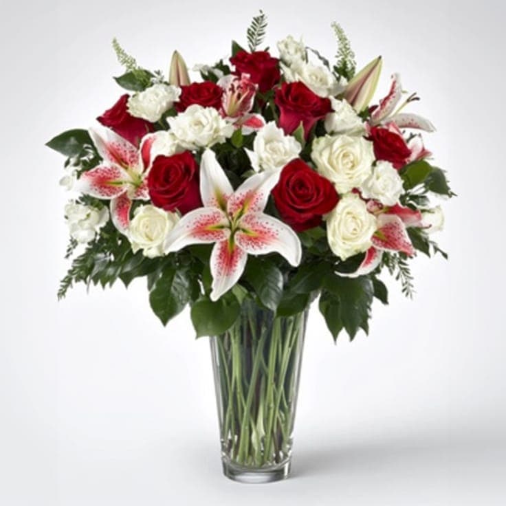 Vibrant floral display