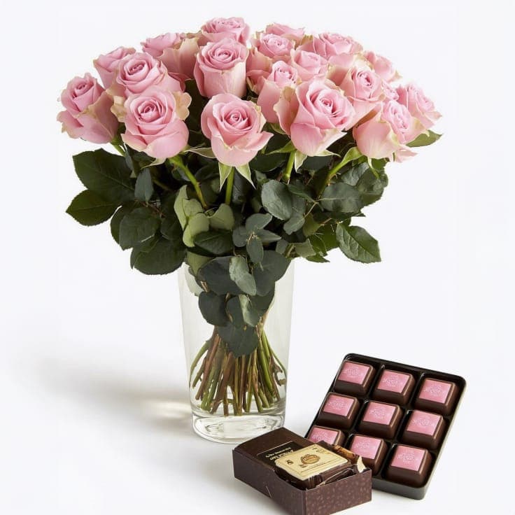 Pink Velvet Flowers