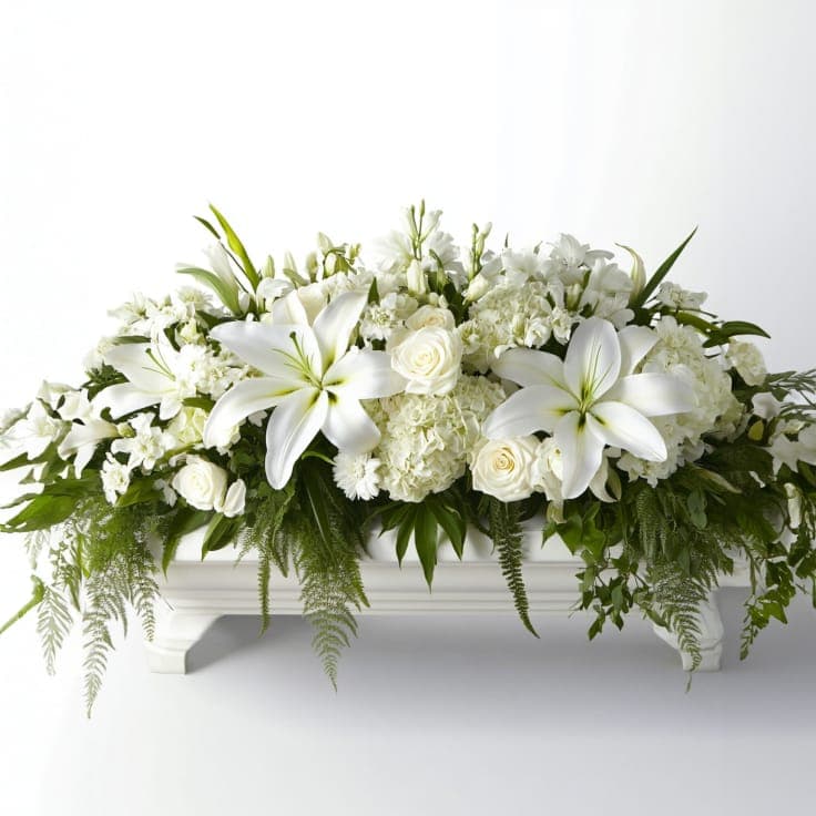 Eternal Rest Casket Spray