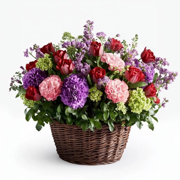 Enchanted Garden Sympathy Basket