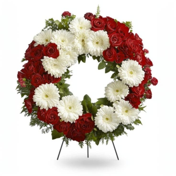 Funeral flowers Sympathy Wreath