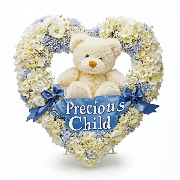 Glimpse of Heaven Sympathy Wreath