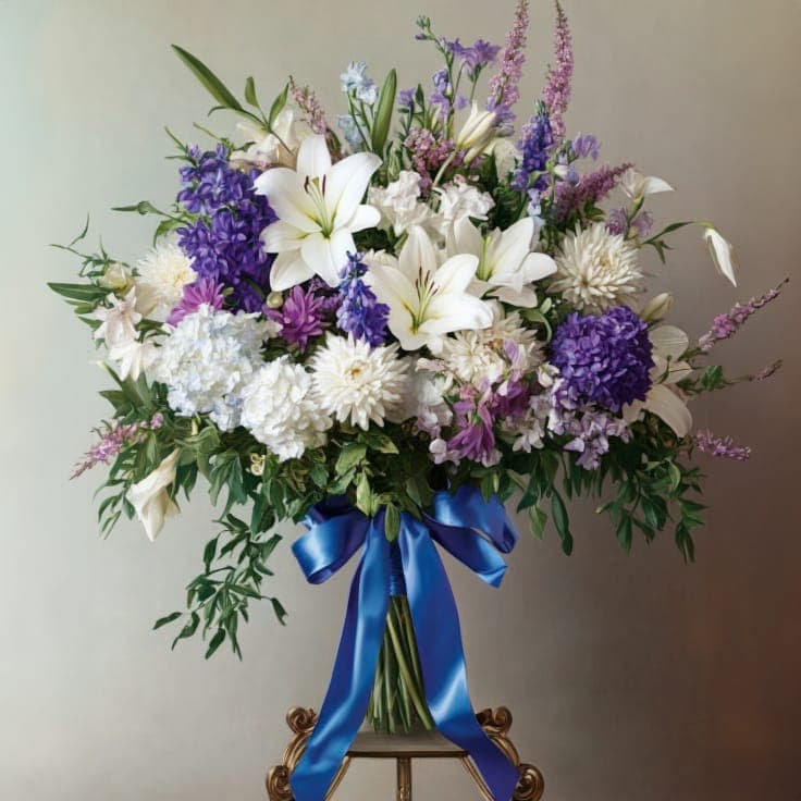 Peaceful Eternity Standing Wreath