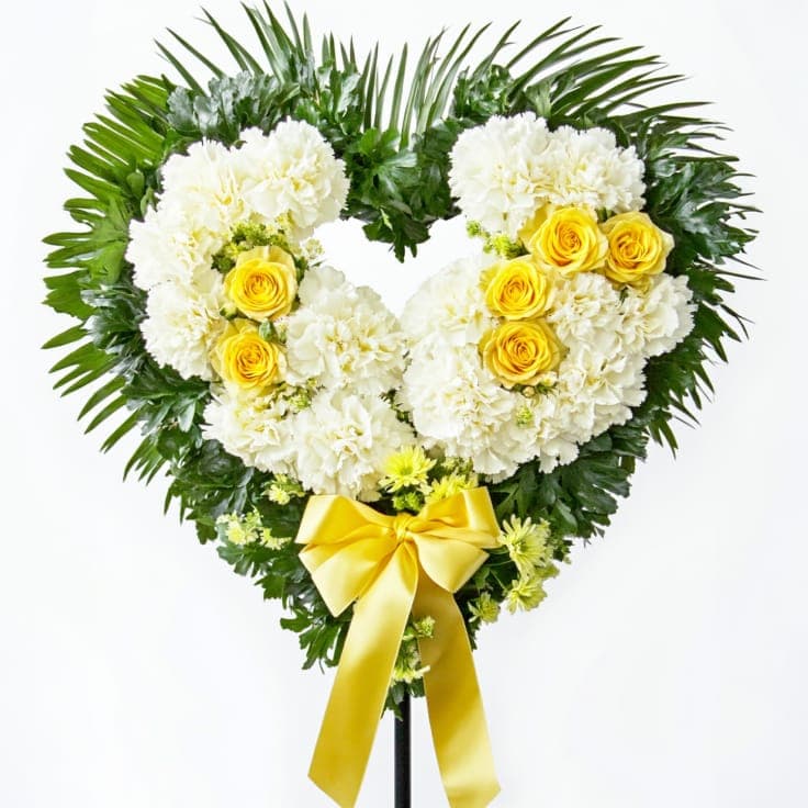 Sunshine and Love Sympathy Wreath
