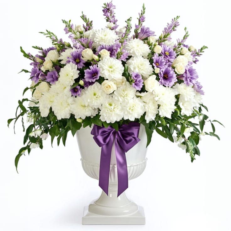 Mystic Purple Sympathy Basket