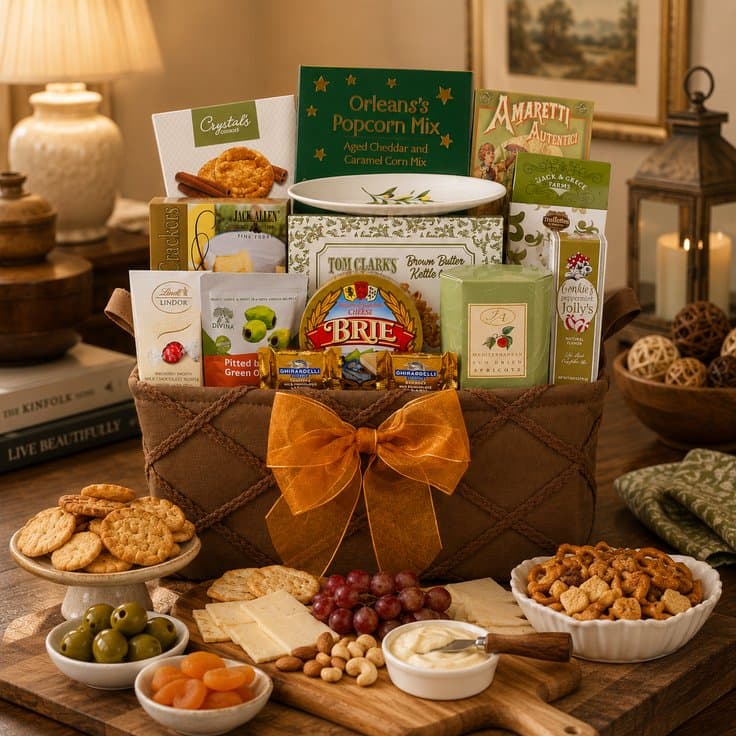 The Ambassador Savory Gift Basket