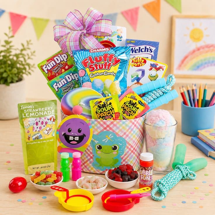 Outdoor Activity & Treats Gift Basket