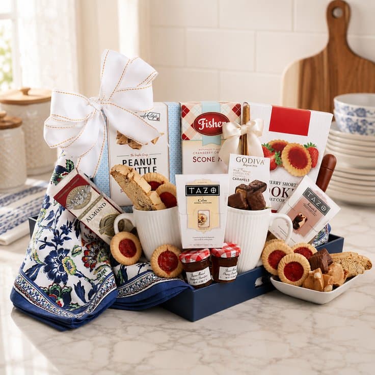 Good Morning! Breakfast Tray Gift Basket