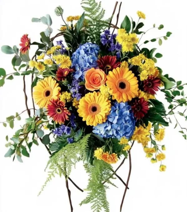 Always in our Hearts Wreath Spreay