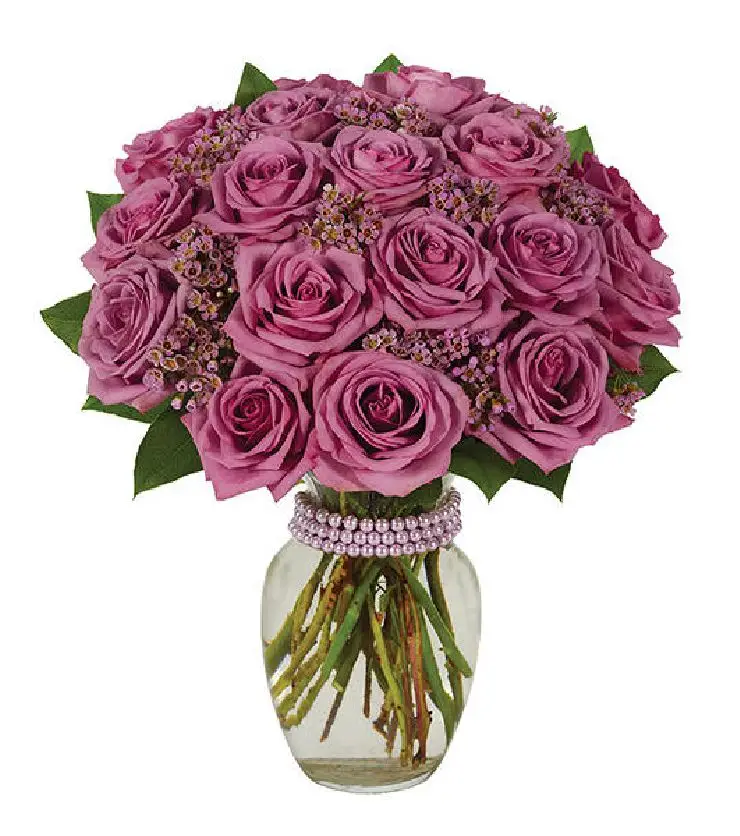 PURPLE ROSE BOUQUET