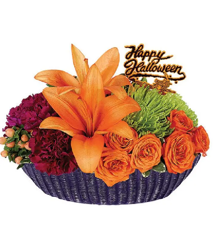 Plum Harvest Centerpiece
