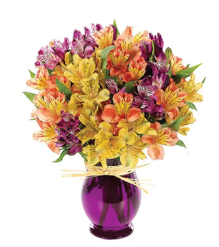 Harvest Peruvian Lily Bouquet