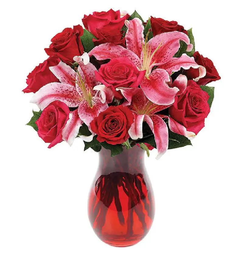Raspberry Red Kisses Bouquet