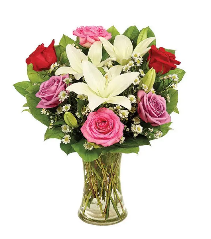Rose & Lily Romance Bouquet