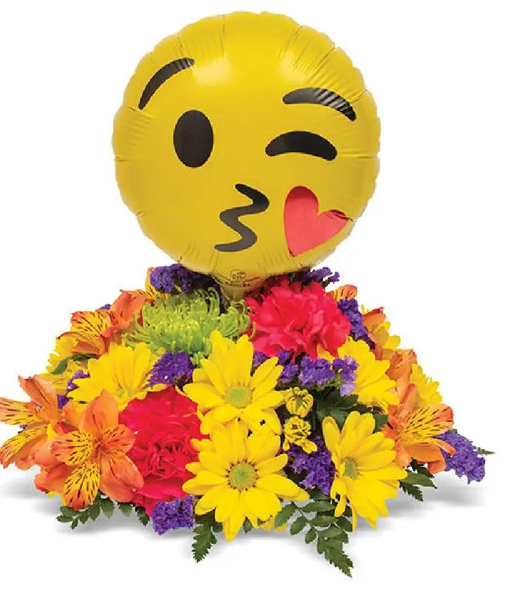 Just for Fun Emoji Centerpiece